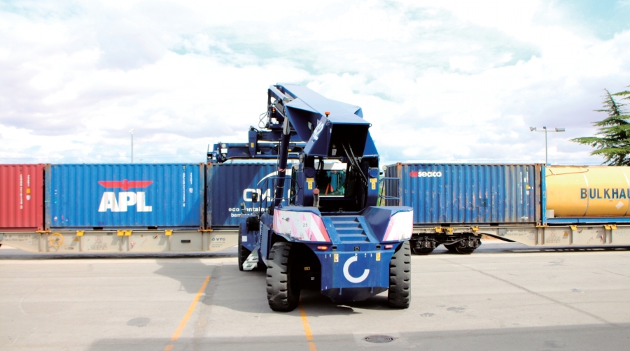 El 26 de septiembre de 2022 se inauguró oficialmente el Centro Logístico Intermodal de La Rioja (CLIR). Foto J.P.